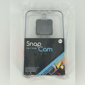 ION SNAPCAM Wearable HD Video‎ Camera Tap n Snap NEW Sealed- Black